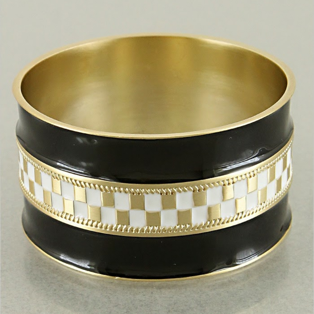 Black n Gold Bracelet